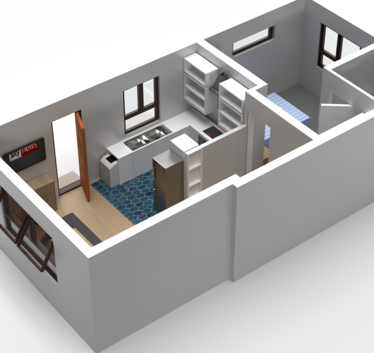 3D room design