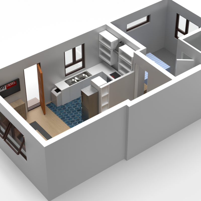 3D room design